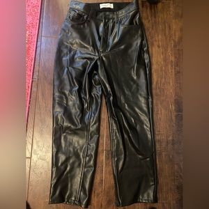 Women’s leather pants